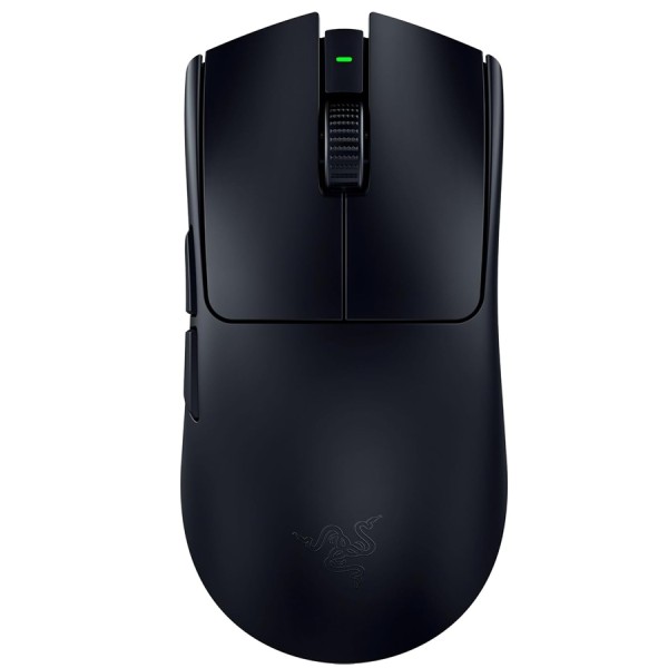 فأرة العاب سلكية احترافية Razer DeathAdder V3 Pro، مزودة بمستشعر بصري Focus Pro 30K بدقة تصل إلى 30,000 DPI، وزنها حوالي 63 غ