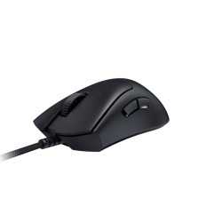 ماوس العاب سلكية Razer DeathAdder V3, بوزن 59 جرام, مستشعر بصري بدقة 30000 DPI, إضاءة Razer Chroma RGB, دعم تقنية 8K HyperPolling, مفاتيح Razer Optical Gen-3 - أسود