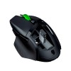 فأرة العاب Razer Basilisk V3 X HyperSpeed, اتصال لاسلكي HyperSpeed, مستشعر بصري بدقة 18,000 DPI, إضاءة Razer Chroma RGB, مع  9 أزرار قابلة للبرمجة - أسود