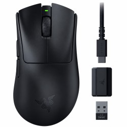 Razer DeathAdder V3 HyperSpeed Wireless Gaming Mouse - 26K DPI - 55g - Black