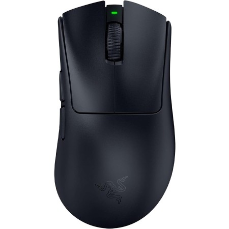 ماوس ألعاب لاسلكي ريزر DeathAdder V4 Pro - مستشعر 45K - 56 جرام - أسود ماوس ألعاب لاسلكي ريزر DeathAdder V4 Pro - مستشعر 45K - 56 جرام - أسود