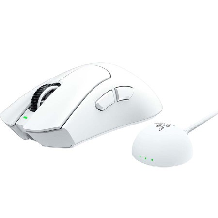 ماوس ألعاب لاسلكي ريزر DeathAdder V4 Pro - مستشعر 45K - 57 جرام - أبيض