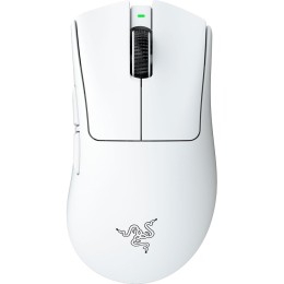 ماوس ألعاب لاسلكي ريزر DeathAdder V4 Pro - مستشعر 45K - 57 جرام - أبيض