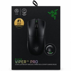 ماوس ألعاب لاسلكي ريزر Viper V4 Pro - مستشعر 50K - 49 جرام - أسود ماوس ألعاب لاسلكي ريزر Viper V4 Pro - مستشعر 50K - 49 جرام - أسود