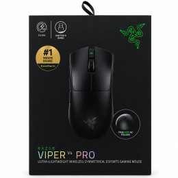 ماوس ألعاب لاسلكي ريزر Viper V4 Pro - مستشعر 50K - 49 جرام - أسود