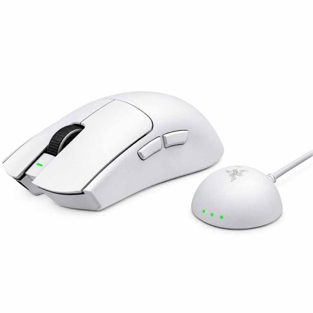 ماوس قيمنق ريزر Viper V4 Pro لاسلكي - دقة 50,000 DPI - تردد 8000Hz - وزن 49g - أبيض ماوس قيمنق ريزر Viper V4 Pro لاسلكي - دقة 50,000 DPI - تردد 8000Hz - وزن 49g - أبيض