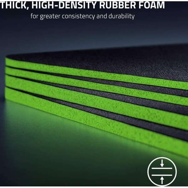 ماوس باد Razer Gigantus V2, الأبعاد 360 × 275 مم, سطح قماشي ناعم, القاعدة مطاطية مضادة للانزلاق - أسود