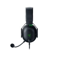 سماعة العاب سلكية Razer BlackShark V2 X, صوت محيطي 7.1 , منفذ 3.5 مم, وسائد أذن من فوم ميموري, ميكروفون HyperClear من نوع Cardioid, الوزن 240 غرام,  كيبل 1.3 متر - أسود 