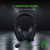 Razer BlackShark V2 X Wired Gaming headset, 7.1 surround, 3.5 mm jack, On-ear controls for Volume and Mic, 240 g, 1.3 Meter - BLACK