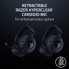 سماعة احترافية سلكية Razer Kraken V4 X 7.1, صوت محيطي 7.1, إضاءة Razer Chroma RGB, ايكروفون HyperClear Cardioid القابل للسحب, اتصال سلكي - أسود