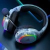سماعة قيمنق ريزر باراكودا X Chroma لاسلكية - إضاءة RGB - أبيض فانتوم سماعة قيمنق ريزر باراكودا X Chroma لاسلكية - إضاءة RGB - أبيض فانتوم