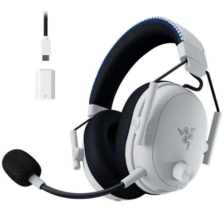 سماعة قيمنق ريزر بلاك شارك في 3 برو لاسلكية - بلايستيشن - عزل ضوضاء - أبيض سماعة قيمنق ريزر بلاك شارك في 3 برو لاسلكية - بلايستيشن - عزل ضوضاء - أبيض