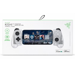 يد تحكم ألعاب ريزر Kishi V3 - إصدار فانتوم الأبيض - USB-C يد تحكم ألعاب ريزر Kishi V3 - إصدار فانتوم الأبيض - USB-C