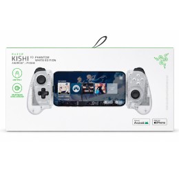 يد تحكم ألعاب ريزر Kishi V3 - إصدار فانتوم الأبيض - USB-C