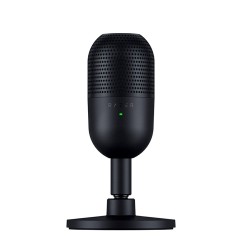 Razer Seiren V3 Mini Mic , 14 mm condenser, Super‑cardioid, Tap‑to‑Mute button, Detachable base, 269 g,  USB‑A to USB‑C - BLACK