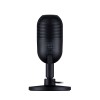ميكروفون Razer Seiren V3 Mini, النوع كوندنسر بقطر 14 مم, يدعم النمط Super‑cardioid لعزل الضوضاء, زر لـكتم الصوت , توصيل USB‑A إلى USB‑C, قابل للفصل , الوزن 269 غرام - أسود