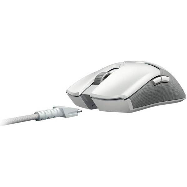 RAZER VIPER ULTIMATE QUARTS WIRELESS GAMING MOUSE  BLUETOOTH - WITH CHARGING DOCK - WHITE
