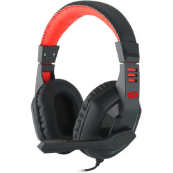 Gaming Headset REDRAGON ARES H120 – Comfortable Stereo Sound with Noise-Isolating Mic – Black/Red