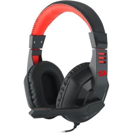 Gaming Headset REDRAGON ARES H120 – Comfortable Stereo Sound with Noise-Isolating Mic – Black/Red