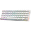 Mechanical Keyboard REDRAGON -RGB-PRO 60% Wireless – Brown Switch – RGB Lighting – WHITE Mechanical Keyboard REDRAGON -RGB-PRO 60% Wireless – Brown Switch – RGB Lighting – WHITE