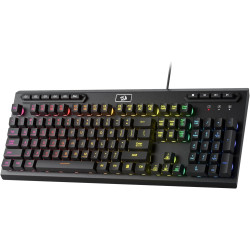 Gaming Keyboard REDRAGON ADITYA K513-RGB – Membrane Switch – Full-Size – RGB Backlit – Black Gaming Keyboard REDRAGON ADITYA K513-RGB – Membrane Switch – Full-Size – RGB Backlit – Black