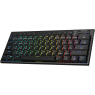 لوحة مفاتيح ميكانيكيةREDRAGON Notics Pro K632RGB-PRO بنسبة 60% –  لاسلكية – سويتش أحمر – RGB – أسود