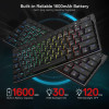Gaming Keyboard REDRAGON Notics Pro K632RGB-PRO 60% Mechanical Wireless – Red Switch – RGB – Black Gaming Keyboard REDRAGON Notics Pro K632RGB-PRO 60% Mechanical Wireless – Red Switch – RGB – Black