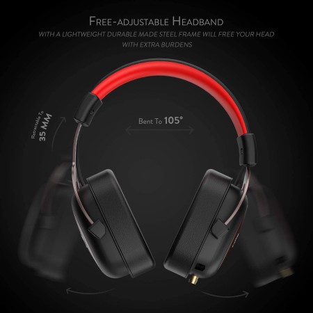 سماعة الألعاب REDRAGON ZEUS 2 H510 بصوت محيطي 7.1 وميكروفون احترافي – أسود سماعة الألعاب REDRAGON ZEUS 2 H510 بصوت محيطي 7.1 وميكروفون احترافي – أسود