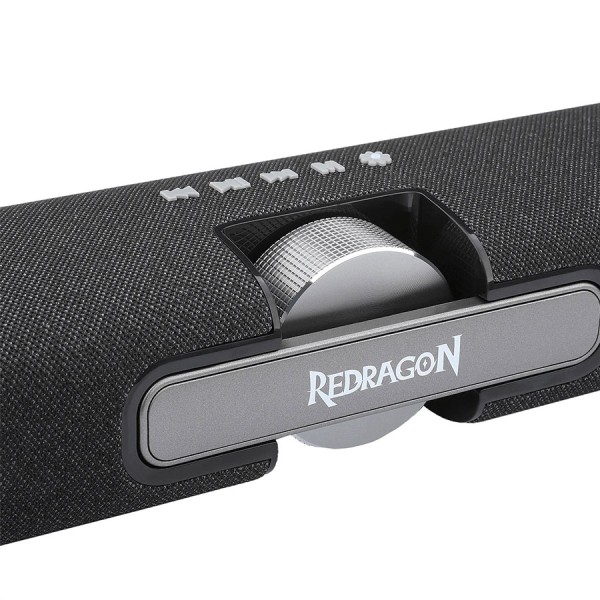 REDRAGON GS512 DORA Bluetooth/USB Mode STEREO RGB Gaming Sound-bar - RED