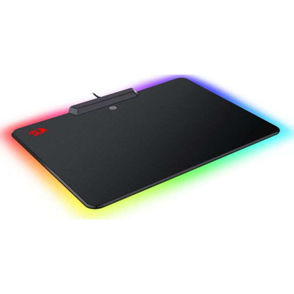 عروض اليوم الوطني ال 95 - ردراجون EPEIUS P009  ماوس باد صلبة احترافية للألعاب بحواف مضية RGB - أسود