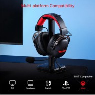 Wired Gaming Headset Redragon H376BR Aurora 7.1,In-line volume ,Comfortable memory ,Virtual 7.1 - Black