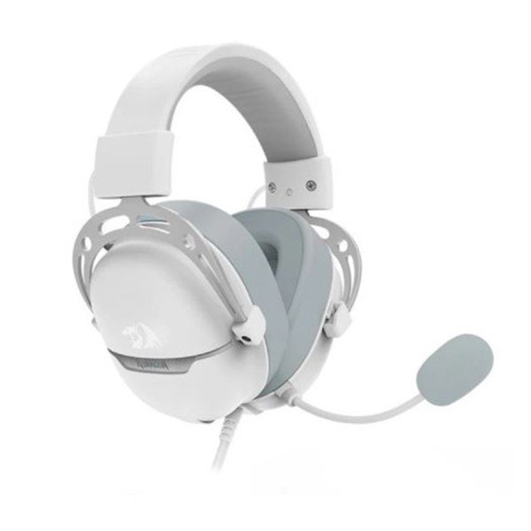 Redragon Aurora H376WG Headset, 7.1 surround sound, omnidirectional microphone, RGB lighting , PC / PS4 / PS5 - white