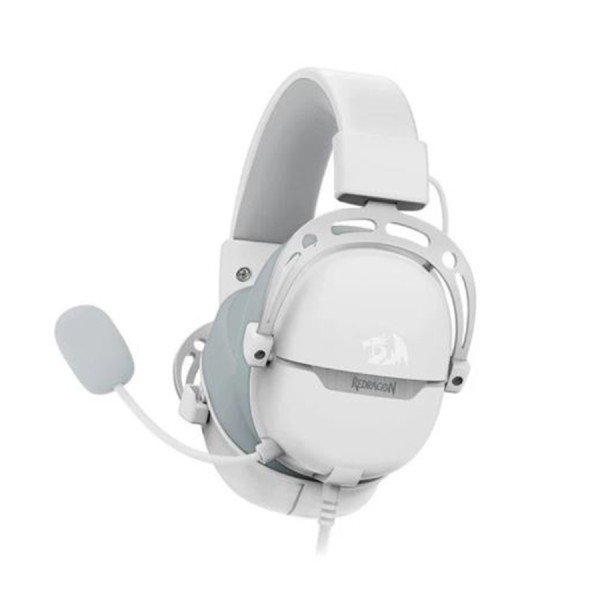Redragon Aurora H376WG Headset, 7.1 surround sound, omnidirectional microphone, RGB lighting , PC / PS4 / PS5 - white