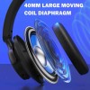 Wireless Gaming Headset REDRAGON H610 VibeCore ,Active Noise Cancelling ,Long battery life up to 50 hours (36 hours with ANC on) ,Comfortable design - Black