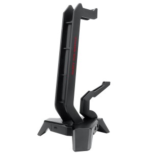 ستاند السماعات للألعاب REDRAGON HA311 SCEPTER ELITE، مع مثبت كابل الفأرة لتسهيل حركة الماوس، وإضاءة RGB ديناميكية