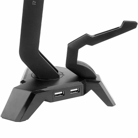 ستاند السماعات للألعاب REDRAGON HA311 SCEPTER ELITE، مع مثبت كابل الفأرة لتسهيل حركة الماوس، وإضاءة RGB ديناميكية