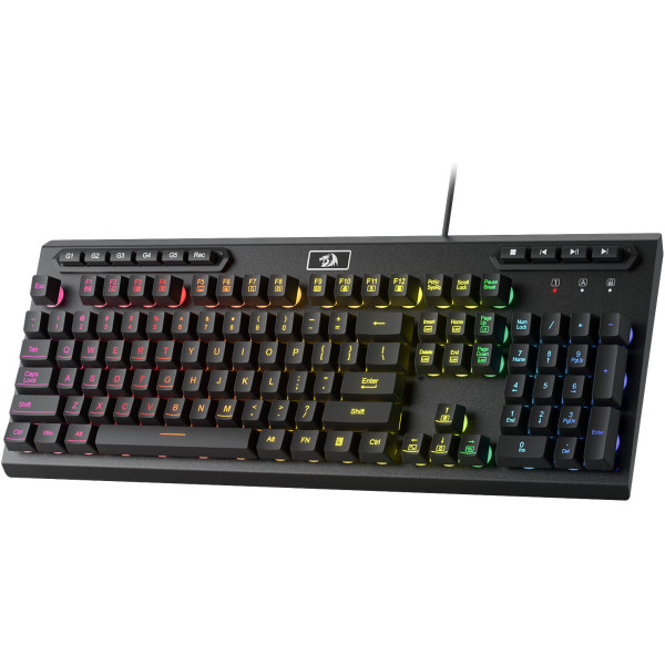 REDRAGON Aditya Gaming Keyboard Membrane-Switch - black REDRAGON Aditya Gaming Keyboard Membrane-Switch - black