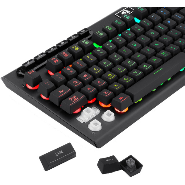 REDRAGON Aditya Gaming Keyboard Membrane-Switch - black REDRAGON Aditya Gaming Keyboard Membrane-Switch - black