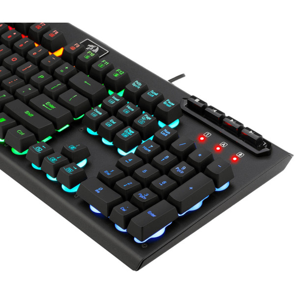 REDRAGON Aditya Gaming Keyboard Membrane-Switch - black REDRAGON Aditya Gaming Keyboard Membrane-Switch - black