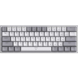 REDRAGON Fizz RGB 60% Mechanical Gaming Keyboard RED-Switch - White-Gray