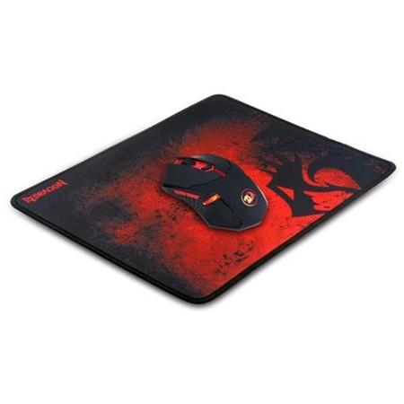 Wireless Combo Mouse and Pad REDRAGON mouse 2.4 GHz wireless connection with a nano USB receiver ,Large toy mouse pad - Red Wireless Combo Mouse and Pad REDRAGON mouse 2.4 GHz wireless connection with a nano USB receiver ,Large toy mouse pad - Red