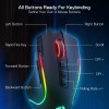 Gaming Mouse Redragon M612-RGB-PRO Predator Pro, 2.4GHz wireless, 9 buttons, 8000 DPI, Up to 1000Hz Polling rate - BLACK Gaming Mouse Redragon M612-RGB-PRO Predator Pro, 2.4GHz wireless, 9 buttons, 8000 DPI, Up to 1000Hz Polling rate - BLACK