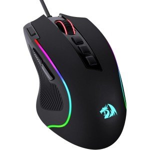 Gaming Mouse Redragon M612-RGB Predator , Wired USB Connection, 9 buttons, 8000 DPI, Up to 1000Hz Polling rate - BLACK Gaming Mouse Redragon M612-RGB Predator , Wired USB Connection, 9 buttons, 8000 DPI, Up to 1000Hz Polling rate - BLACK
