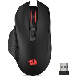 فأرة العاب لاسلكية Redragon M656 Gainer, حساسية قابلة للتبديل حتى 4000 DPI, مع 7 أزرار قابلة للتخصيص, مخصصة لليد اليمنى - أسود فأرة العاب لاسلكية Redragon M656 Gainer, حساسية قابلة للتبديل حتى 4000 DPI, مع 7 أزرار قابلة للتخصيص, مخصصة لليد اليمنى - أسود