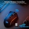 فأرة العاب لاسلكية Redragon M810RGB-PRO, حساسية قابلة للتبديل حتى 10000 DPI, مع 8 أزرار قابلة للتخصيص, مخصصة لليد اليمنى - أسود فأرة العاب لاسلكية Redragon M810RGB-PRO, حساسية قابلة للتبديل حتى 10000 DPI, مع 8 أزرار قابلة للتخصيص, مخصصة لليد اليمنى - أسود