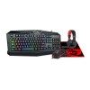 مجموعة اكسسوارات ألعاب احترافية Redragon كاملة 4 في 1 للألعاب لوحة مفاتيح، فأرة، سماعة رأس، لوحة فأرة سلكية – أسود مجموعة اكسسوارات ألعاب احترافية Redragon كاملة 4 في 1 للألعاب لوحة مفاتيح، فأرة، سماعة رأس، لوحة فأرة سلكية – أسود