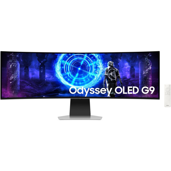 Gaming Monitor Samsung odyssey G9-G95SD DQHD 49 inch Curved OLED 240Hz 0.03ms G-Sync - Silver Gaming Monitor Samsung odyssey G9-G95SD DQHD 49 inch Curved OLED 240Hz 0.03ms G-Sync - Silver