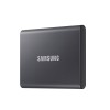 Samsung T7 2TB Portable SSD, 4TB, Up to 1050 MB/s read , aluminum metal design, USB 3.2 Gen2, Samsung Magician Software - BLACK