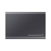 Samsung T7 2TB Portable SSD, 4TB, Up to 1050 MB/s read , aluminum metal design, USB 3.2 Gen2, Samsung Magician Software - BLACK