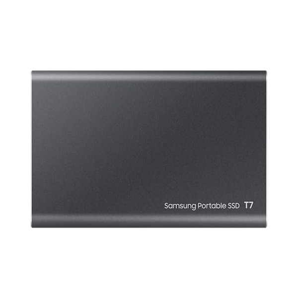 Samsung T7 2TB Portable SSD, 4TB, Up to 1050 MB/s read , aluminum metal design, USB 3.2 Gen2, Samsung Magician Software - BLACK